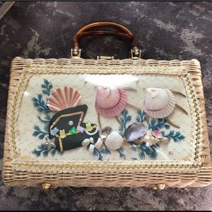 Princess Charming Treasure Chest wicker box bag